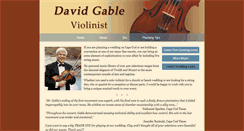 Desktop Screenshot of capecodviolinist.com