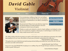 Tablet Screenshot of capecodviolinist.com